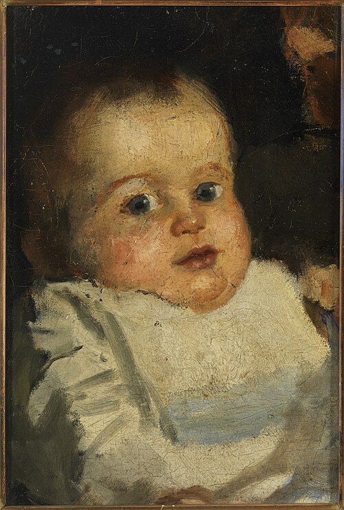 Liesje als baby., 1903, Floris Arntzenius
