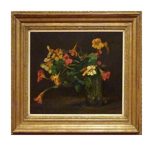 Bloemstilleven met Oost-Indische kers., 1920, Floris Arntzenius