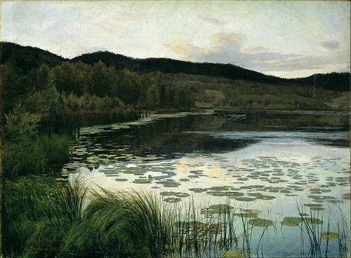 Summer Night, 1886, Kitty Lange Kielland
