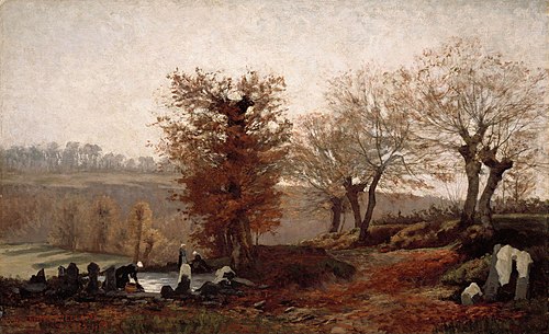 Painting, 1882, Kitty Lange Kielland