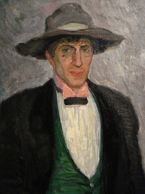 Portrait of Nikolai Astrup, 1910, Bernhard Dorotheus Folkestad
