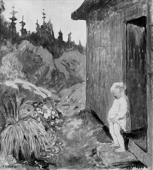 Summer Night, 1908, Bernhard Dorotheus Folkestad