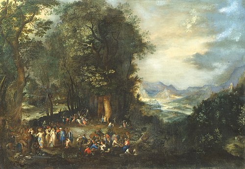 Sutler Camp at the Edge of the Forest, , Johann Jakob Hartmann