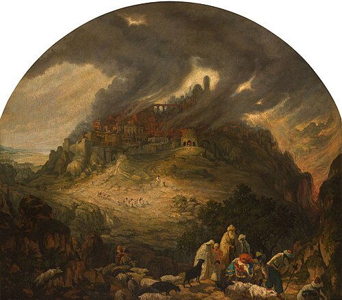 The Destruction of Sodom, 1920, Karl Krattner