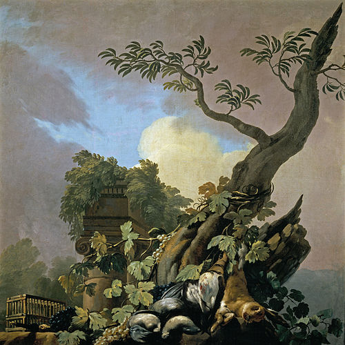 Still-Life with Game Birds and a Hare, 1774, José del Castillo