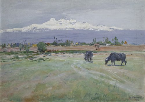 Mounain Aragats, 1917, Éghiché Tadevosian