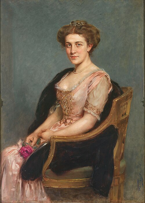 Portrait of a Lady, 1910, Arthur Ferraris