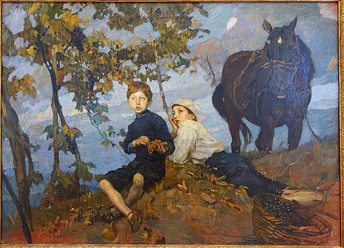 Autumn, 1914, Ettore Tito
