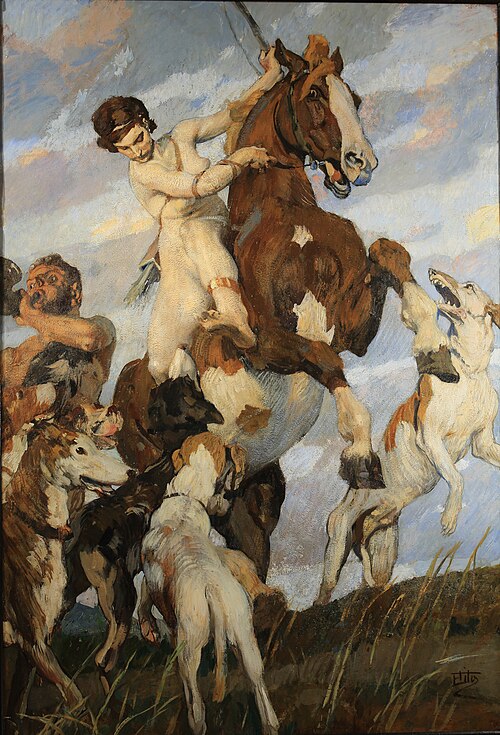 Diana the Huntress, 1928, Ettore Tito