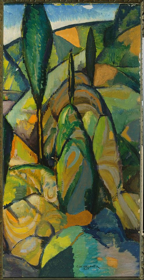 Abstract Landscape, , Charles H. Walther