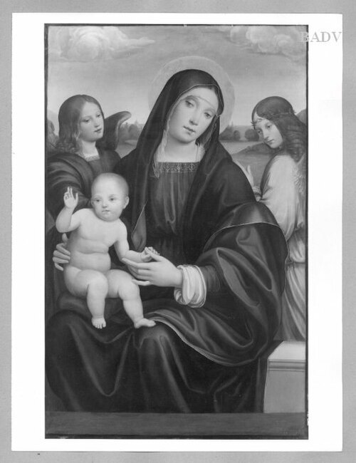 Madonna with angels, 1475, Francesco Francia