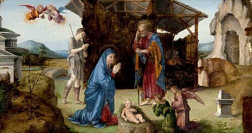 The Nativity of Christ, 1490, Francesco Francia