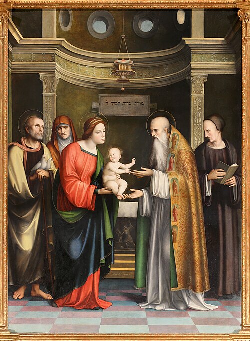 Presentation of Jesus in the temple and purification of the Virgin, 1510, Francesco Francia