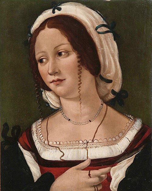 Portrait of a Lady, 1510, Francesco Francia