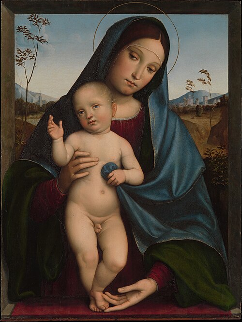 Madonna and Child, 1494, Francesco Francia