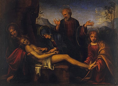 The Entombment, 1500, Francesco Francia