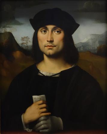 Portrait of Evangelista Scappi, 1500, Francesco Francia