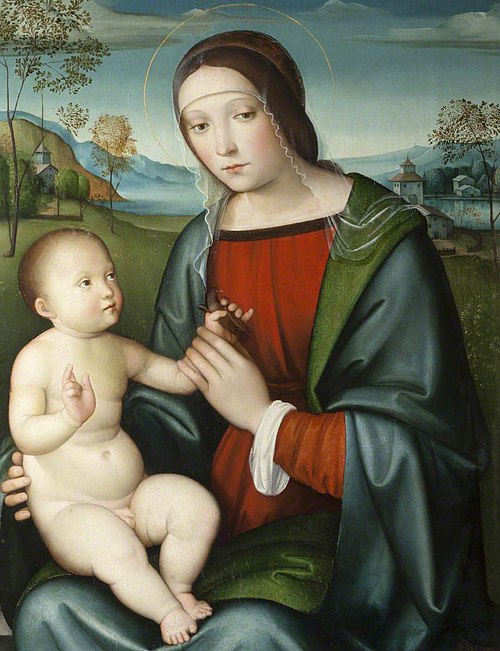 Vierge à l'Enfant, 1500, Francesco Francia