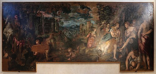 Mosè salvato dalle acque, , Felice Brusasorci