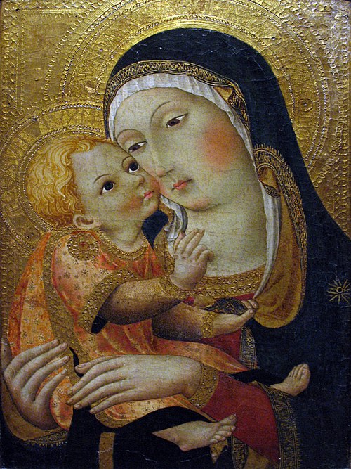 Vierge à l'Enfant, 1460, Maître de l'Observance