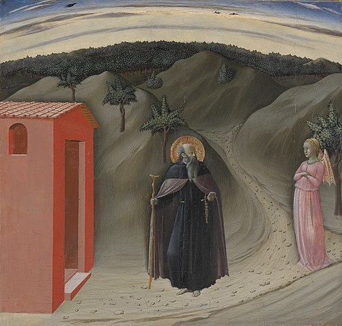 The Temptation of Saint Anthony Abbot, 1435, Maître de l'Observance