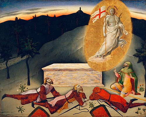La Résurrection, 1440, Maître de l'Observance