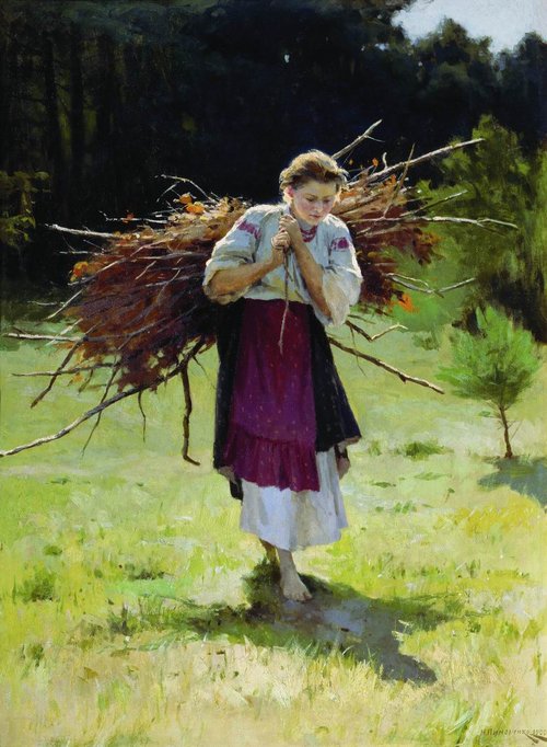 Out of the woods, 1900, Mykola Pymonenko