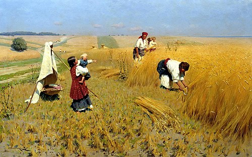 Récolte en Ukraine, 1896, Mykola Pymonenko