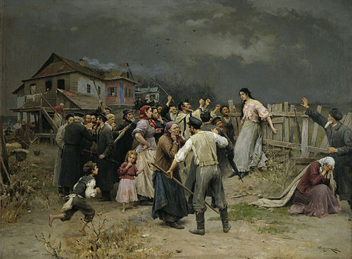 Victime du fanatisme, 1899, Mykola Pymonenko