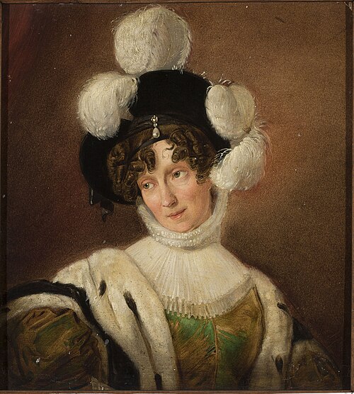 Portrait of Zofia Potocka née Branicka, , Giuseppe Molteni