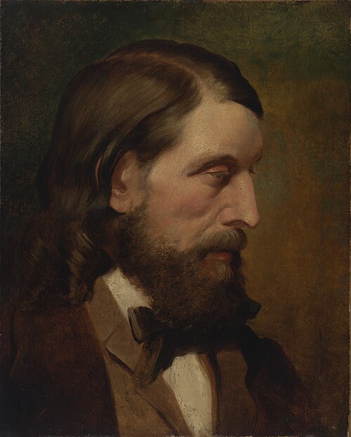 Portrait of a Man, , Frederic George Stephens
