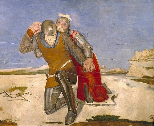 Morte d’Arthur, 1852, Frederic George Stephens