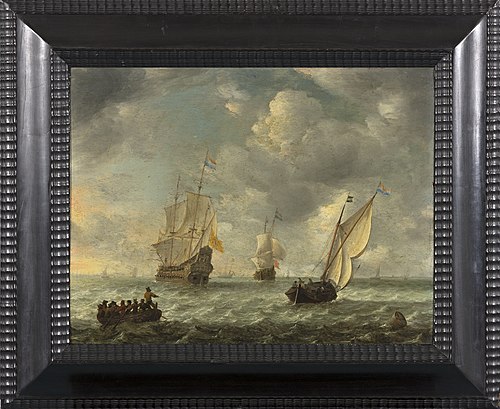 Zeegezicht, 1666, Jan Abrahamsz Beerstraaten