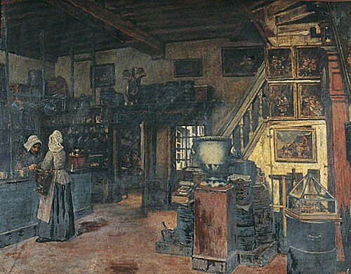 La maison de Quentin Massys, , Henri de Braekeleer