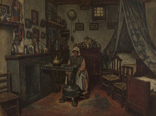 Interior, 1867, Henri de Braekeleer