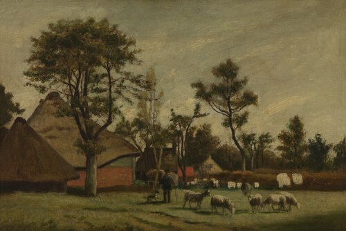 Farmhouse, 1870, Henri de Braekeleer