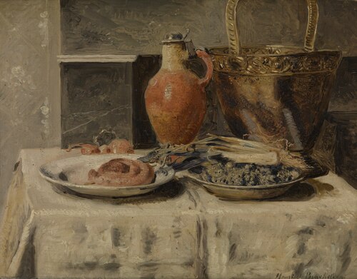 Still Life with Jar, 1884, Henri de Braekeleer