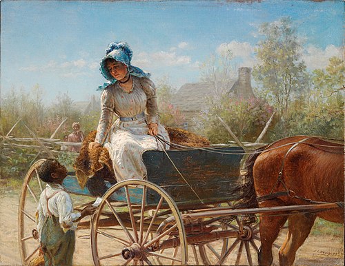 The Message, 1893, Edward Lamson Henry