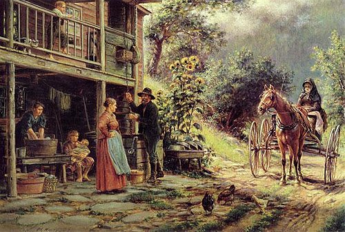 In The Shenandoah Valley (Off the Main Road), 1897, Edward Lamson Henry