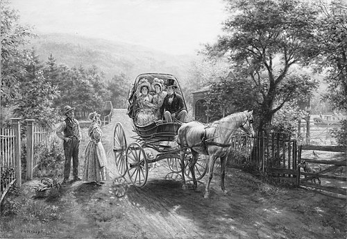 A Carriage Ride, 1885, Edward Lamson Henry