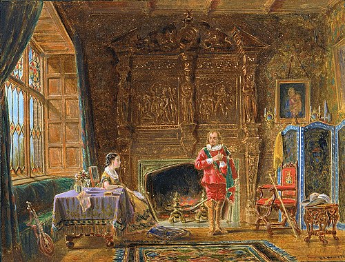 Interior, 1870, Edward Lamson Henry