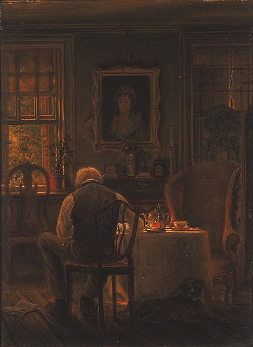 The Widower, 1873, Edward Lamson Henry