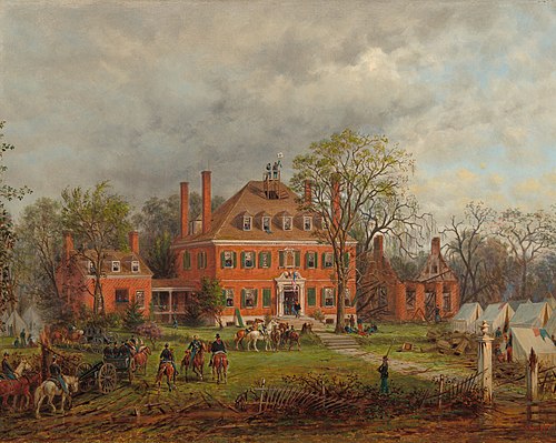 The Old Westover House, 1869, Edward Lamson Henry