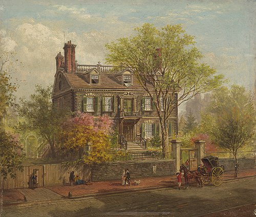 The John Hancock House, 1865, Edward Lamson Henry