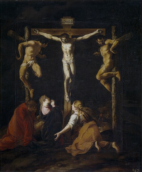 The Crucifixion, 1630, Pedro Orrente