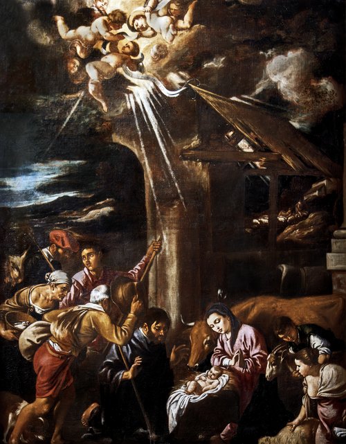 L'Adoration des bergers, 1700, Pedro Orrente