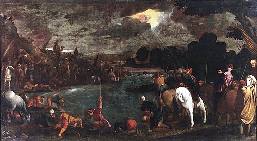 Tropas de Gedeón, 1601, Pedro Orrente