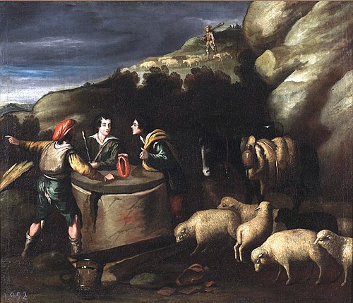 Jacob en el pozo, 1601, Pedro Orrente