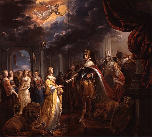 Le roi d'Espagne accordant la paix aux sept Provinces-Unies des Pays-Bas, 1650, Theodoor van Thulden