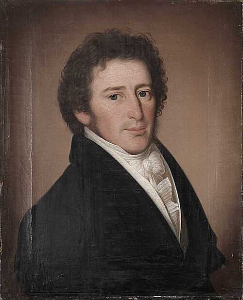 Portrait of Emil Ferdinand von Trepka, 1800, Johannes Flintoe